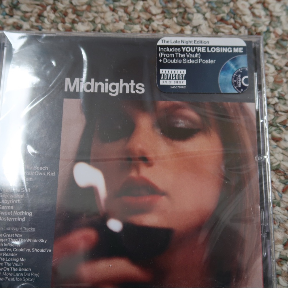 Exclusive Meadowlands Late Night Edition Taylor Swift CD